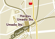 Osaka Office Map